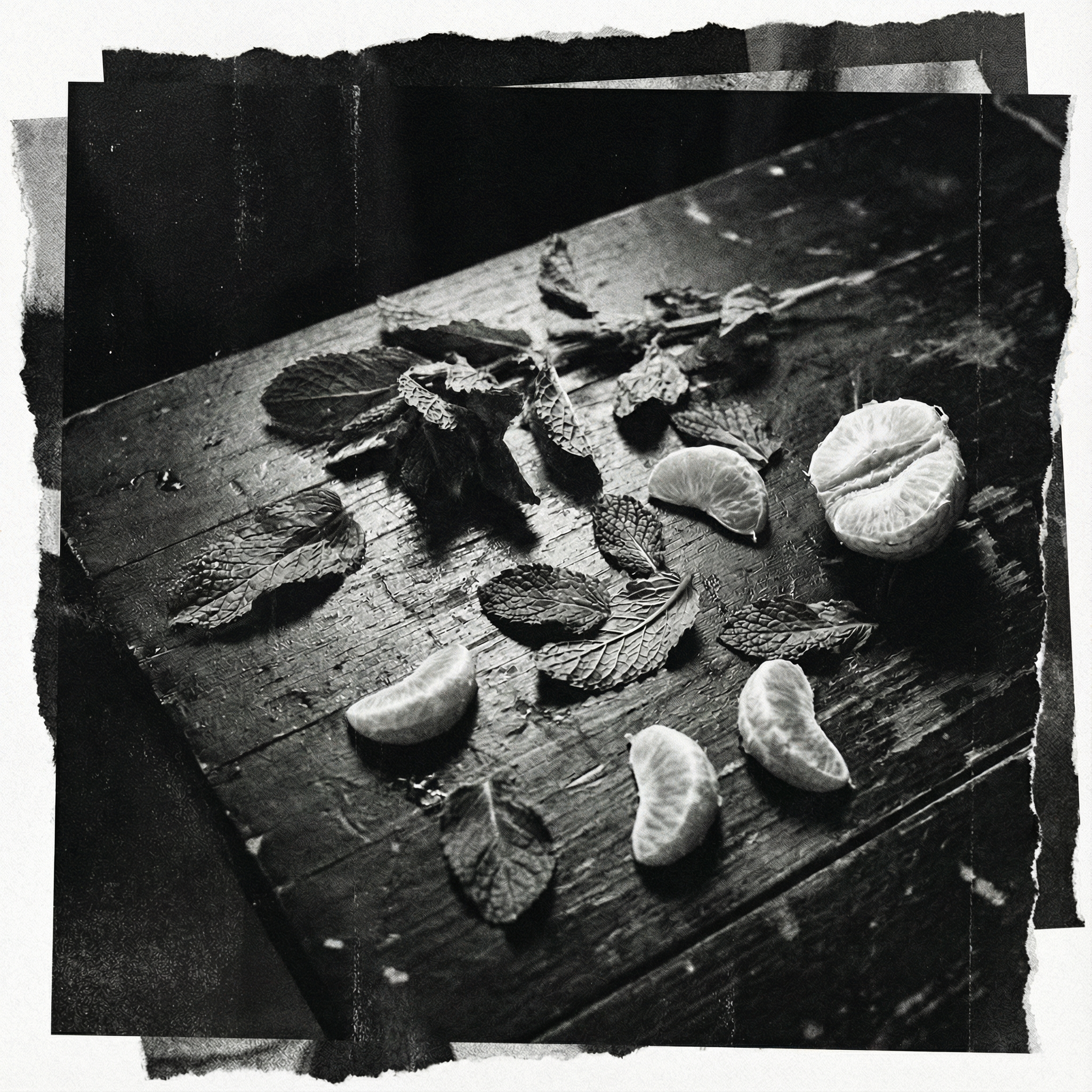 Mint and Mandarin ingredients